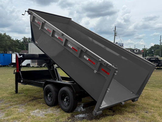 Dura Haul 16' GN Roll off Bundle (2) 7k Axles + 1 Bin w/ 4' Walls - Roll Off Packages/RO 16' Gooseneck - Stryker Dealership Group