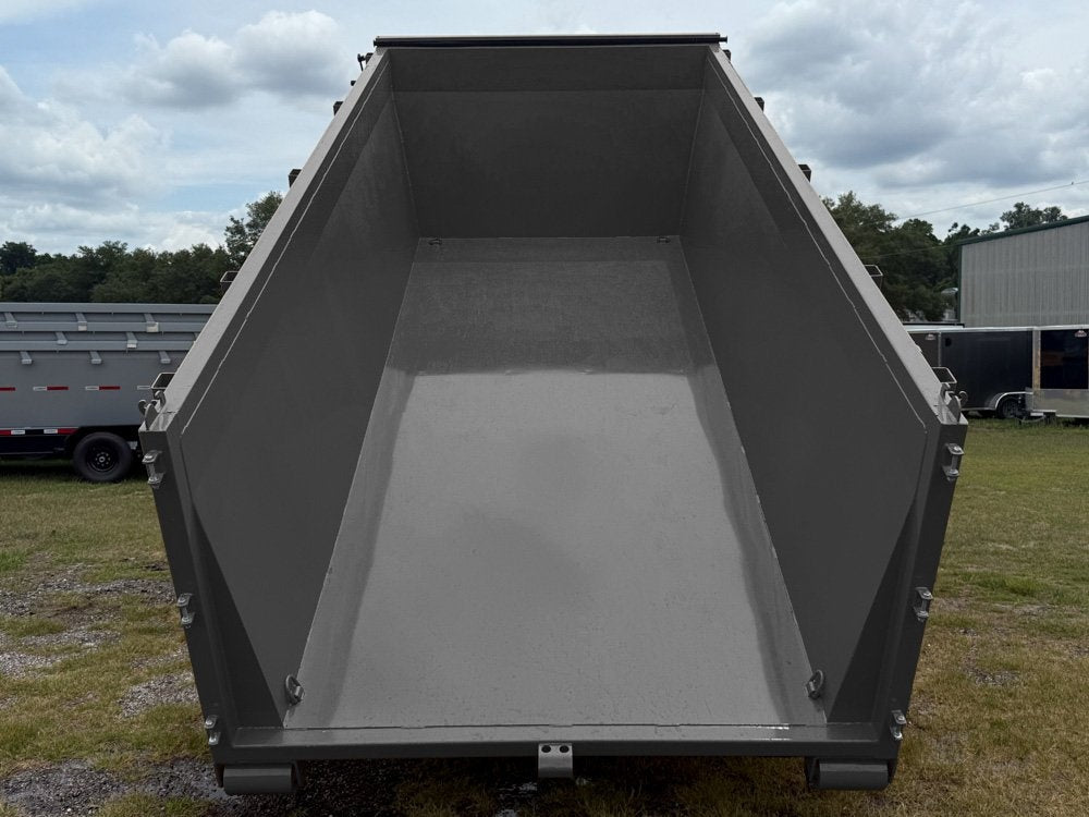 Dura Haul 16' GN Roll off Bundle (2) 7k Axles + 1 Bin w/ 4' Walls - Roll Off Packages/RO 16' Gooseneck - Stryker Dealership Group