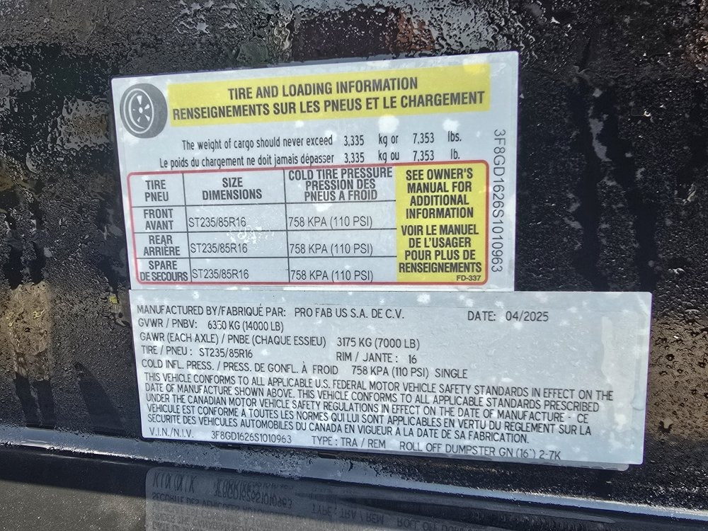 Dura Haul 16' GN Roll off Bundle (2) 7k Axles + 3 Bins w/ 4' Walls - Roll Off Packages/RO 16' Gooseneck - Stryker Dealership Group