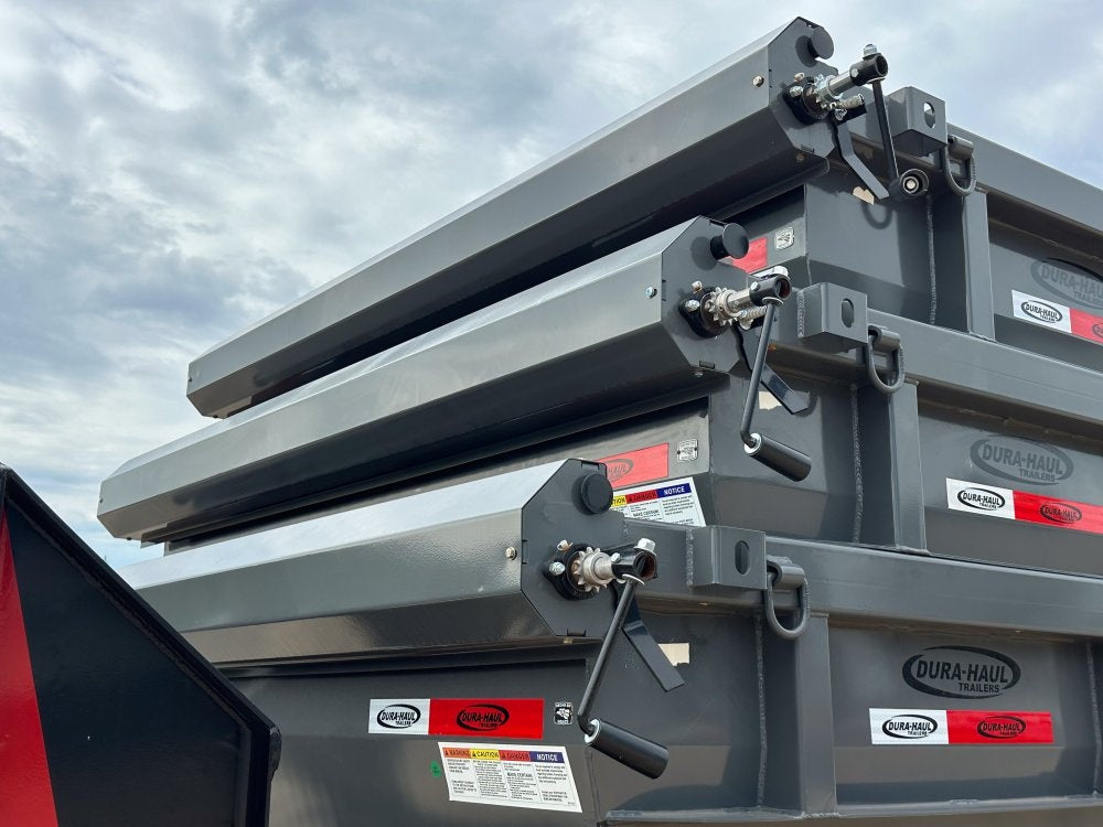 Dura Haul 16' GN Roll off Bundle (2) 7k Axles + 3 Bins w/ 4' Walls - Roll Off Packages/RO 16' Gooseneck - Stryker Dealership Group