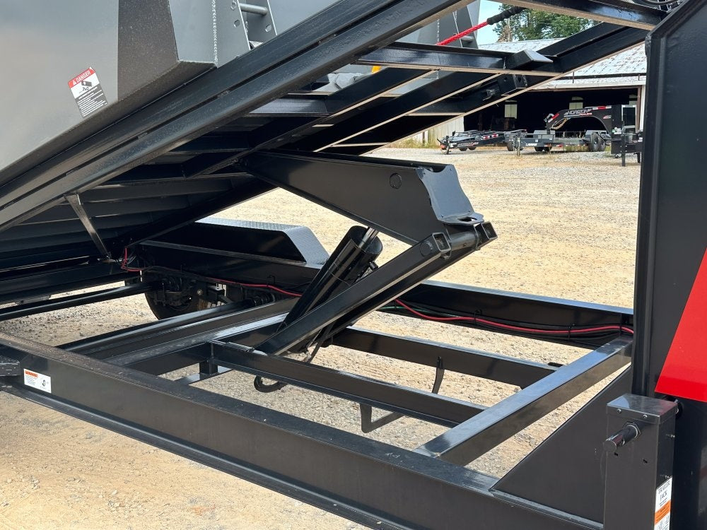 Dura Haul 16' GN Roll off Bundle (2) 7k Axles + 3 Bins w/ 4' Walls - Roll Off Packages/RO 16' Gooseneck - Stryker Dealership Group