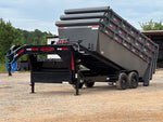 Dura Haul 16' GN Roll off Bundle (2) 7k Axles + 3 Bins w/ 4' Walls - Roll Off Packages - RO 16' Gooseneck - Stryker Dealership Group