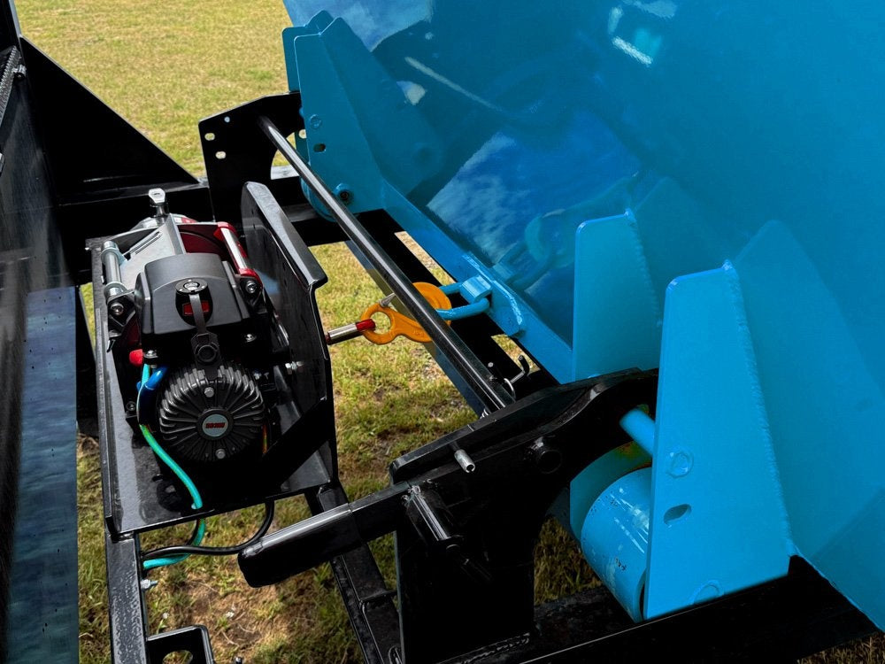 Dura Haul 16' GN Roll off Bundle (2) 7k Axles + 3 Bins w/ 4' Walls - Roll Off Packages/RO 16' Gooseneck - Stryker Dealership Group