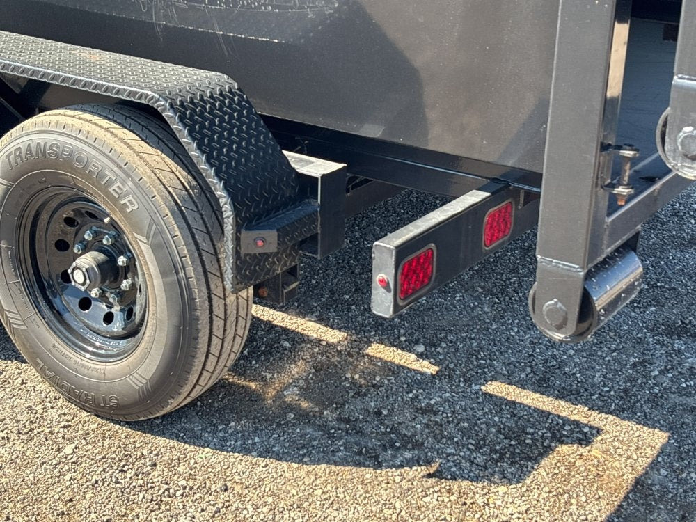 Dura Haul 16' GN Roll Off Bundle (2) 8k Axles + 2 Bins w/ 4' Walls - Roll Off Packages/16' Gooseneck - Stryker Dealership Group
