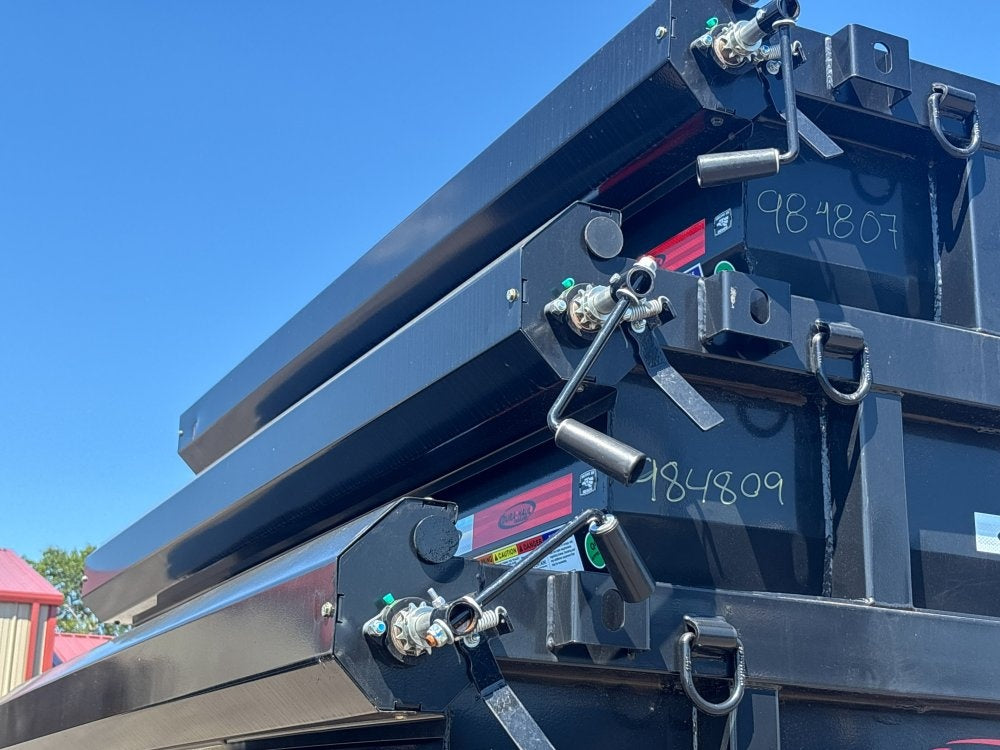 Dura Haul 16' GN Roll Off Bundle (2) 8k Axles + 2 Bins w/ 4' Walls - Roll Off Packages/RO 16' Gooseneck - Stryker Dealership Group