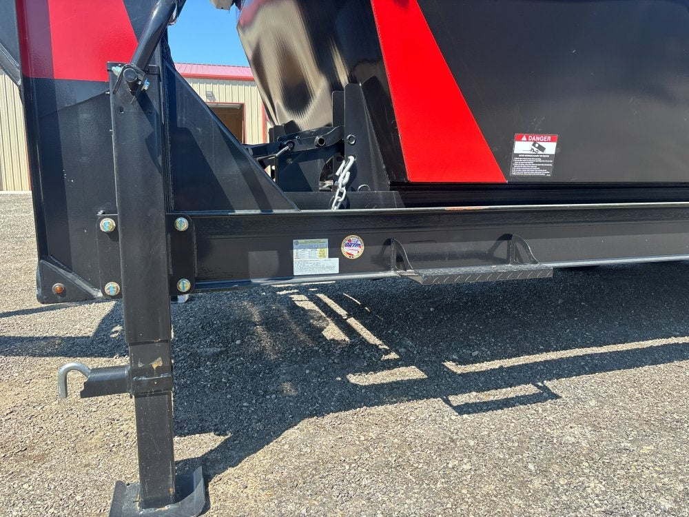 Dura Haul 16' GN Roll Off Bundle (2) 8k Axles + 3 Bins w/ 4' Walls - Roll Off Packages/16' Gooseneck - Stryker Dealership Group