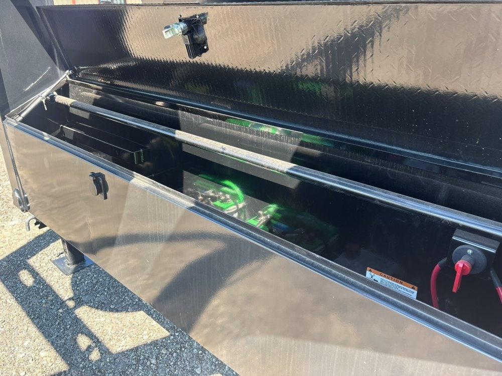 Dura Haul 16' GN Roll Off Bundle (2) 8k Axles + 3 Bins w/ 4' Walls - Roll Off Packages/16' Gooseneck - Stryker Dealership Group
