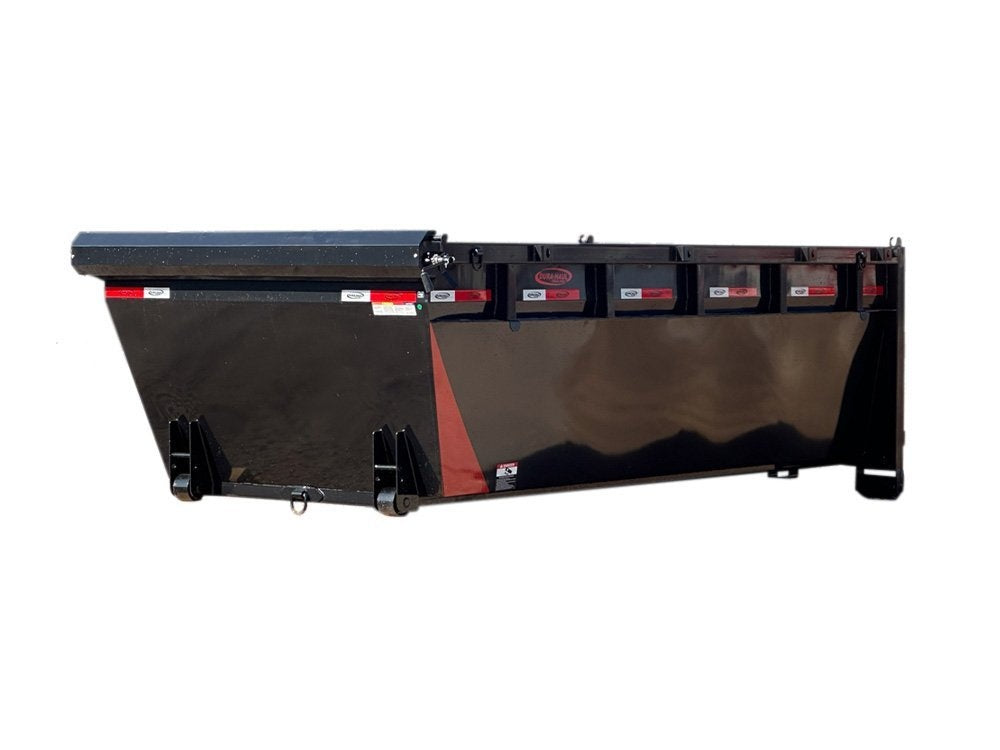 Dura Haul 16' GN Roll Off Bundle (2) 8k Axles + 3 Bins w/ 4' Walls - Roll Off Packages/16' Gooseneck - Stryker Dealership Group