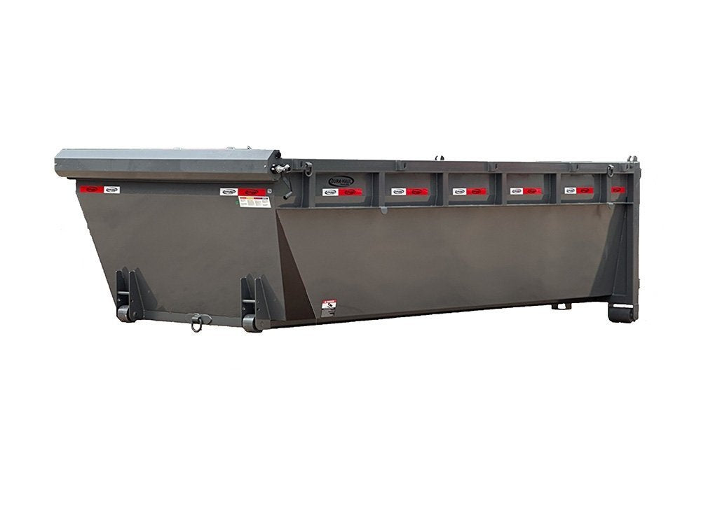 Dura Haul 16' GN Roll Off Bundle (2) 8k Axles + 3 Bins w/ 4' Walls - Roll Off Packages/16' Gooseneck - Stryker Dealership Group