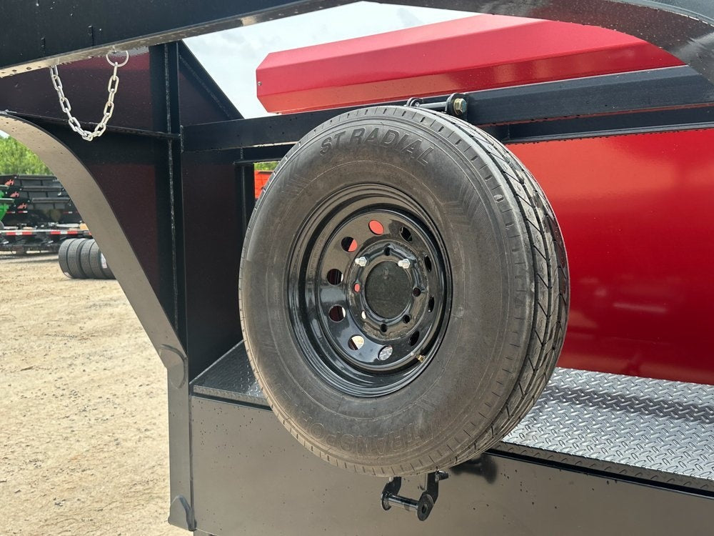 Dura Haul 16' GN Roll Off Bundle (2) 8k Axles + 3 Bins w/ 4' Walls - Roll Off Packages/16' Gooseneck - Stryker Dealership Group
