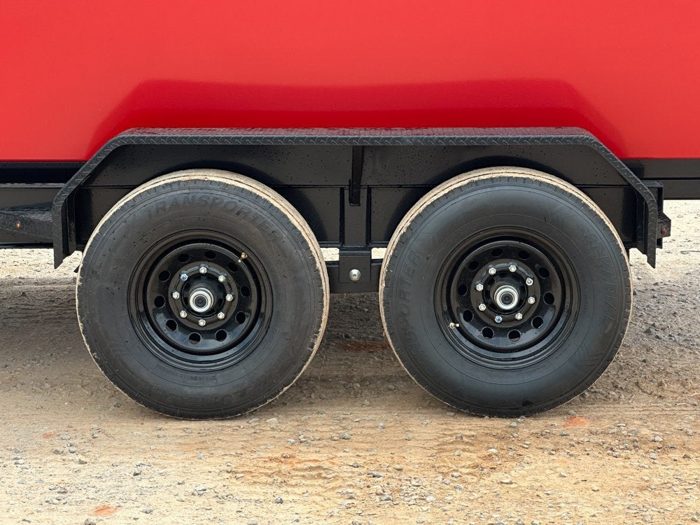 Dura Haul 16' GN Roll Off Bundle (2) 8k Axles + 3 Bins w/ 4' Walls - Roll Off Packages/16' Gooseneck - Stryker Dealership Group