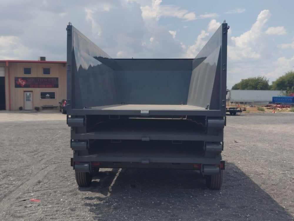 Dura Haul 16' GN Roll Off Bundle (2) 8k Axles + 3 Bins w/ 4' Walls - Roll Off Packages/16' Gooseneck - Stryker Dealership Group