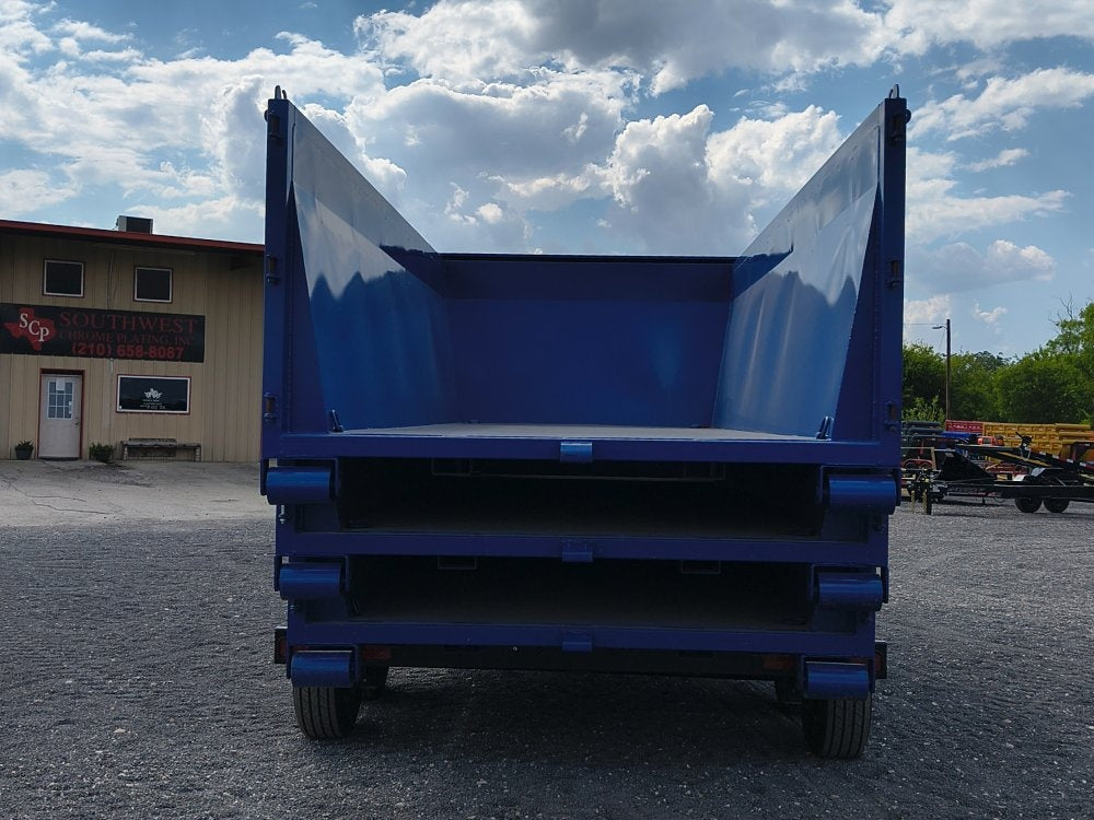 Dura Haul 16' GN Roll Off Bundle (2) 8k Axles + 3 Bins w/ 4' Walls - Roll Off Packages/16' Gooseneck - Stryker Dealership Group