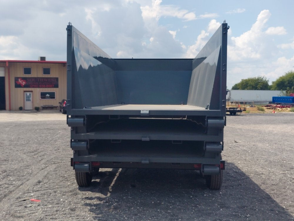 Dura Haul 16' GN Roll off Bundle (2) 8k Axles + 3 Bins w/ 4' Walls - Roll Off Packages/RO 16' Gooseneck - Stryker Dealership Group