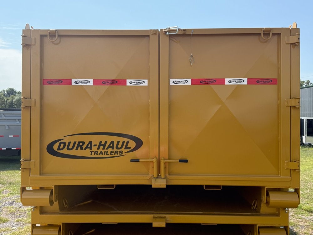 Dura Haul 16' GN Roll off Bundle (2) 8k Axles + 3 Bins w/ 4' Walls - Roll Off Packages/RO 16' Gooseneck - Stryker Dealership Group