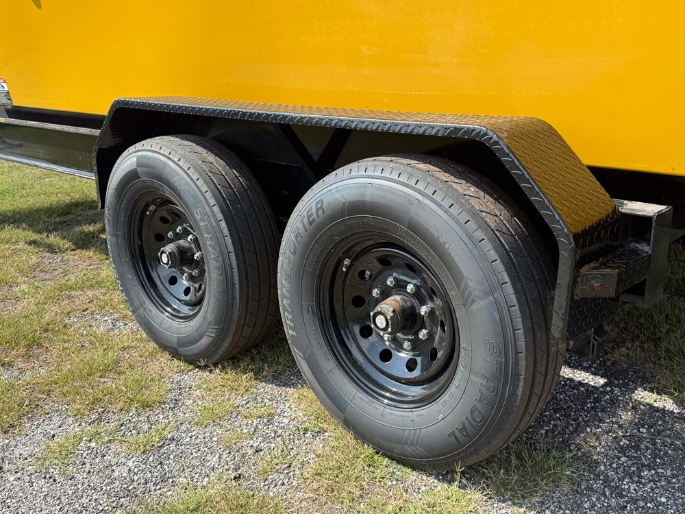 Dura Haul 16' GN Roll off Bundle (2) 8k Axles + 3 Bins w/ 4' Walls - Roll Off Packages/RO 16' Gooseneck - Stryker Dealership Group