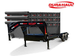 Dura Haul 16' GN Roll off Bundle (2) 8k Axles + 3 Bins w/ 4' Walls - Roll Off Packages - RO 16' Gooseneck - Stryker Dealership Group