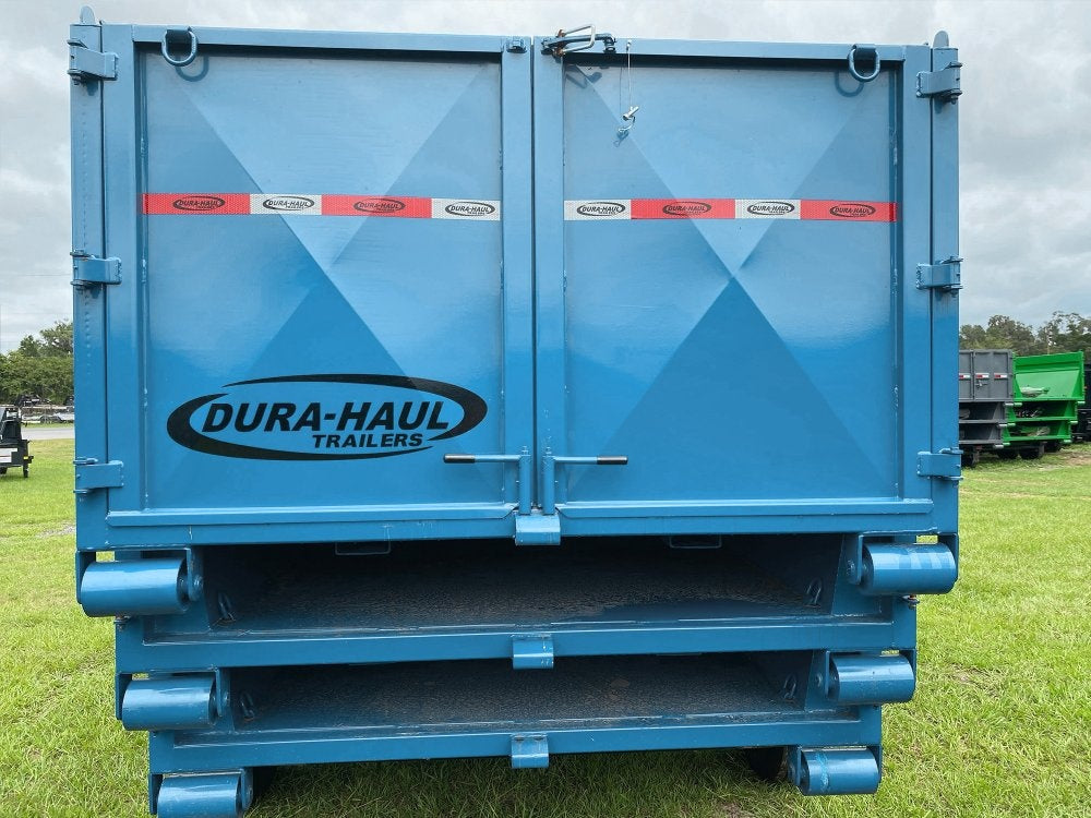 Dura Haul 16' GN Roll off Bundle (2) 8k Axles + 3 Bins w/ 4' Walls - Roll Off Packages/RO 16' Gooseneck - Stryker Dealership Group