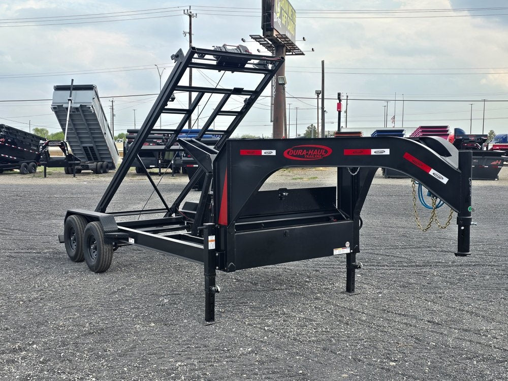 Dura Haul 16' RKO GN Roll Off Base (2) 8k Axles - Roll Off Base Trailer/RO 16' Gooseneck - Stryker Dealership Group