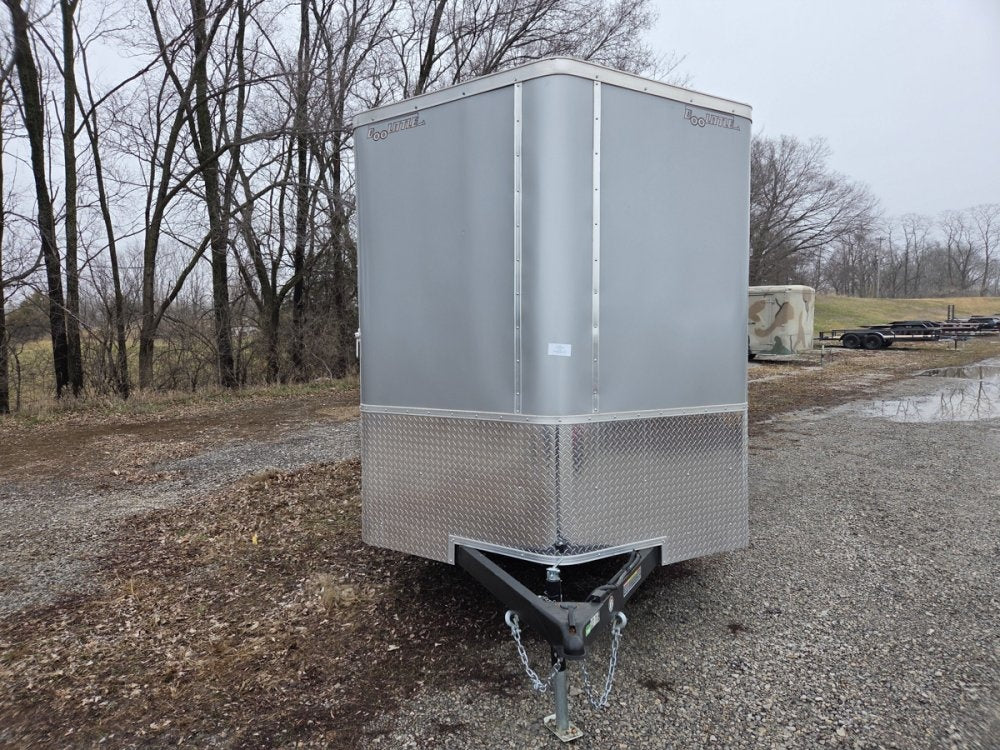 7 x 14 Doolittle Enclosed Trailer - (2) 3.5k Axle 70748