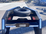 40' FHZ Gooseneck Deckover (2) 10K Axles Straight Deck 12350