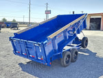 14' LPT BP Low Profile Dump Trailer - 8k Axles - Telescopic 302134