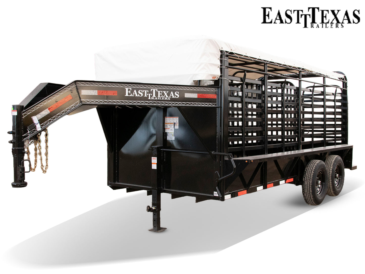 East Texas Gooseneck Livestock Trailer