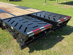 40' FHZ Gooseneck Deckover (2) 12K Axles Mega Ramps 25.9 GVWR 13078