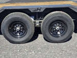 EHZ 20' x 83" BP EQUIPMENT TRAILER (2) 7K Axles, Mega Ramps, 14 Ply Tires 13435 - Stryker Dealership Group