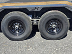 EHZ 20' x 83" BP EQUIPMENT TRAILER (2) 7K Axles, Mega Ramps, 14 Ply Tires 13435 - Stryker Dealership Group