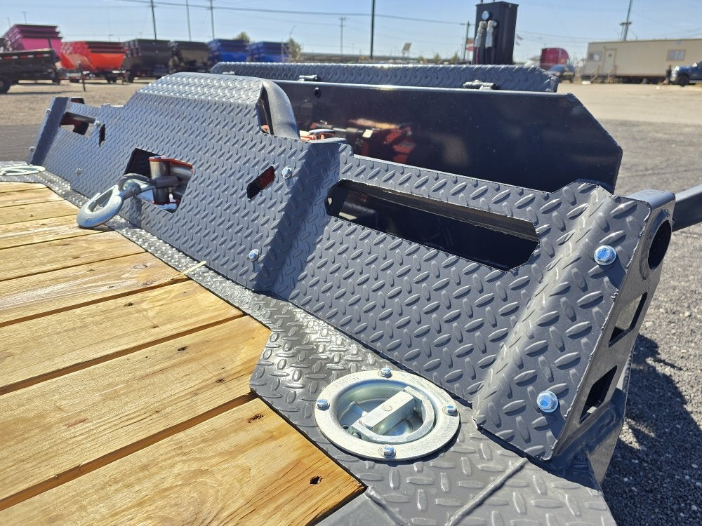 EHZ 20' x 83" BP EQUIPMENT TRAILER (2) 7K Axles, Mega Ramps, 14 Ply Tires - Equipment Trailers - Stryker Dealership Group