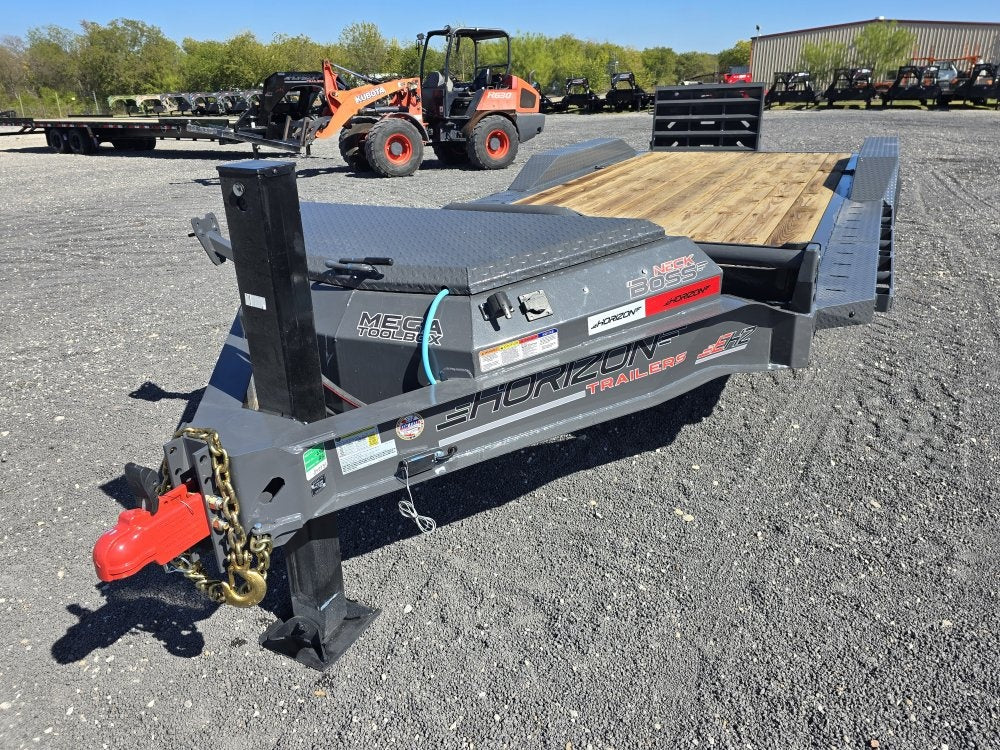 EHZ 20' x 83" BP EQUIPMENT TRAILER (2) 7K Axles, Mega Ramps, 14 Ply Tires - Equipment Trailers - Stryker Dealership Group