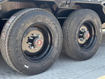 24' HEH Bumper Pull Equipment Trailer (2) 10K Axles, Drive Over Fenders, Slide In Ramps 12514