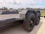 24' HEH Bumper Pull Equipment Trailer (2) 10K Axles, 3' Dove W/ Mountain Ramps 11821