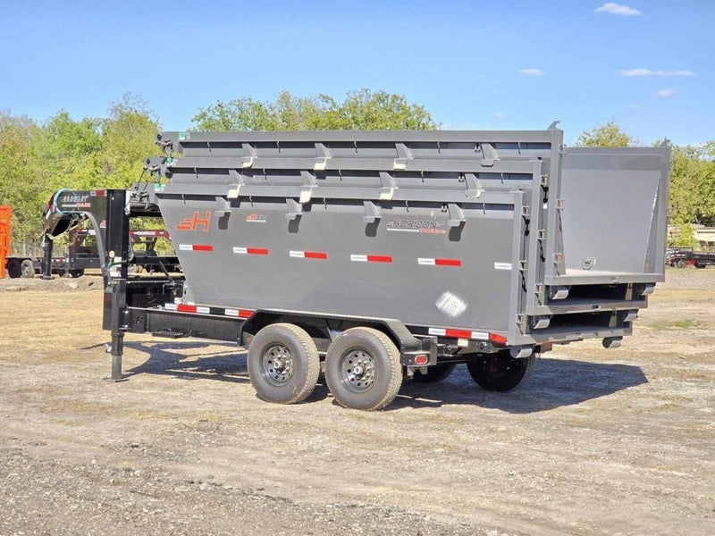 Horizon 14' RDZ GN Roll off Bundle (2) 7k Axles + 3 Bins w/ 4' Walls 013110