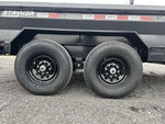 14' Stryker EDT Bumper Pull Dump Trailer 20" Side Walls - (2) 7k Axles 3887