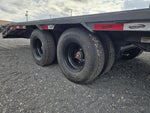 32' DKO Gooseneck Deckover 27' + 5' Mega Ramps (2) 12K Axles 011360
