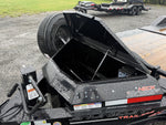 24' Horizon HET Bumper Pull Equipment Tilt Trailer Drive Over Fenders - (2) 10K Axles 019987