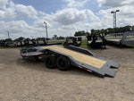 22' Horizon HET Bumper Pull Equipment Tilt Trailer Drive Over Fenders - (2) 10K Axles 15468