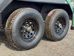 500 Gallon Water Tank Trailer with Pump and Hose 4118