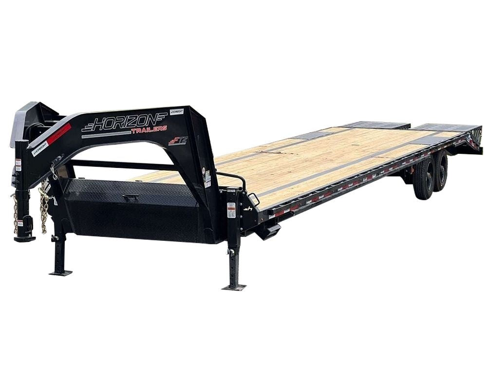 FTZ 40' Gooseneck (2) 10k Axles - Mega Ramps - 16k GVWR - 14ply Tires ...