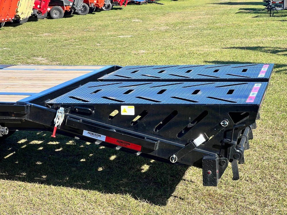 FTZ 40' Gooseneck (2) 8k Axles - Mega Ramps - 16k GVWR - 14ply Tires ...