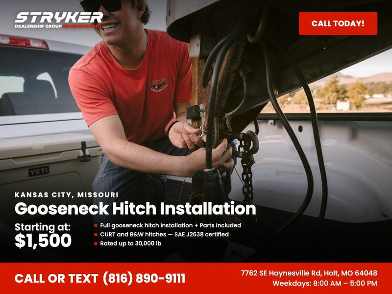 Gooseneck Hitch Installation - Stryker Dealership Group