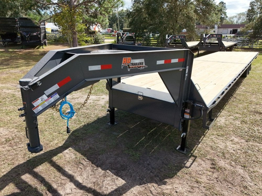 HD Trailers 40' ECO GN 2 7k Axles Straight Deck 14ply - Deckover Trailers/Hotshot - Stryker Dealership Group