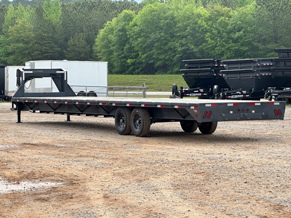 HD Trailers 40' Gooseneck ECO Straight Deck 2 7k Axles - Torque Tube - 14ply - Deckover Trailers/Hotshot - Stryker Dealership Group