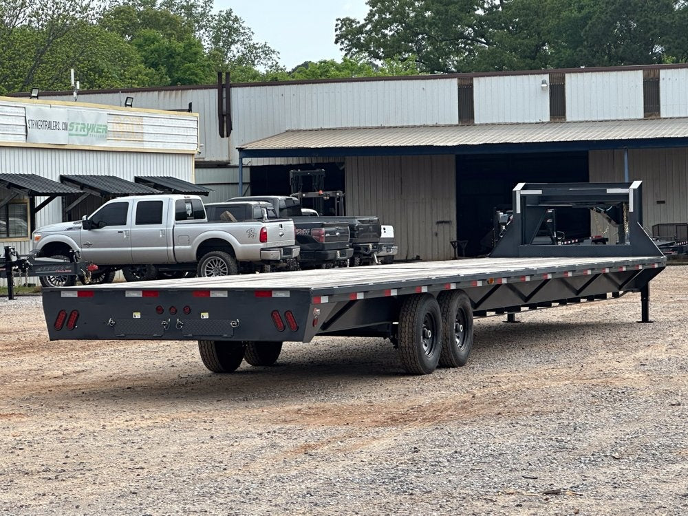 HD Trailers 40' Gooseneck ECO Straight Deck 2 7k Axles - Torque Tube - 14ply - Deckover Trailers/Hotshot - Stryker Dealership Group