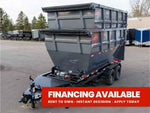 Horizon 14' RDZ BP Roll off Bundle (2) 7k Axles + 2 Bins w/ 6' Walls 017793 - Stryker Dealership Group