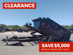 Horizon 14' RDZ BP Roll off Bundle (2) 7k Axles + 3 Bins w/ 4' Walls 00796A - Stryker Dealership Group