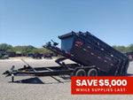 Horizon 14' RDZ BP Roll off Bundle (2) 7k Axles + 3 Bins w/ 4' Walls 00796A - Stryker Dealership Group