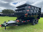 Horizon 14' RDZ BP Roll off Bundle (2) 7k Axles + 3 Bins w/ 4' Walls 017793 - Stryker Dealership Group